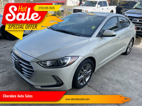 2017 Hyundai Elantra for sale at Cherokee Auto Sales in Acworth GA
