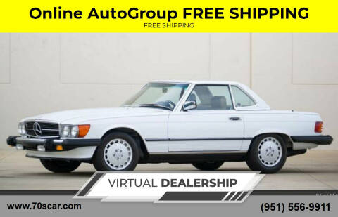 1987 Mercedes-Benz 560-Class for sale at Online AutoGroup FREE SHIPPING in Riverside CA