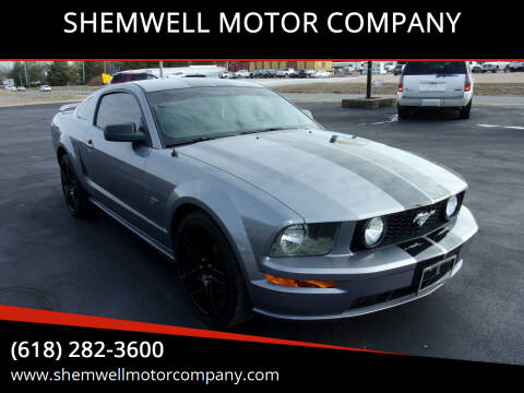 2007 Ford Mustang for sale at SHEMWELL MOTOR COMPANY in Red Bud IL