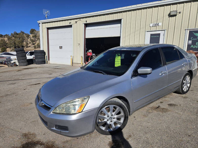 2007 Honda Accord for sale at Canyon View Auto Sales in Cedar City UT