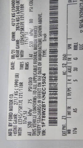 2022 Ford F-250 Super Duty XL