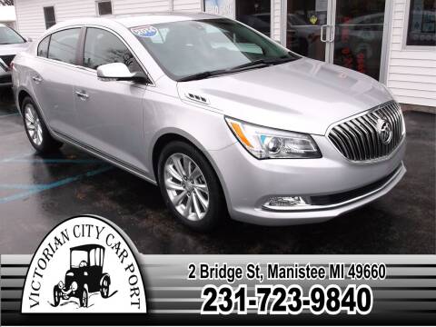 2014 Buick LaCrosse for sale at Victorian City Car Port INC in Manistee MI