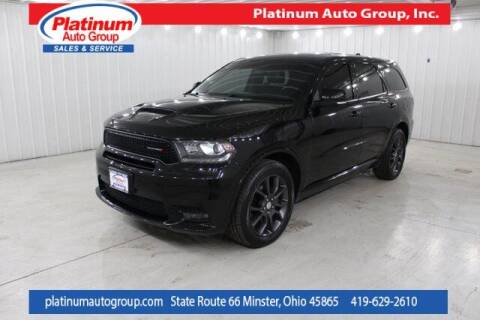 2018 Dodge Durango for sale at Platinum Auto Group Inc. in Minster OH