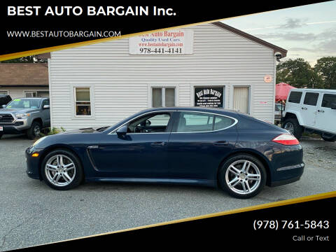 2010 Porsche Panamera for sale at BEST AUTO BARGAIN inc. in Lowell MA