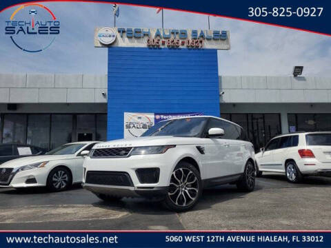2020 Land Rover Range Rover Sport for sale at Tech Auto Sales in Hialeah FL
