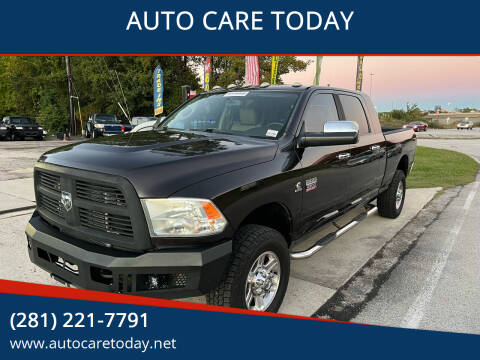 2011 RAM Ram Pickup 2500 for sale at AUTO CARE TODAY in Spring TX