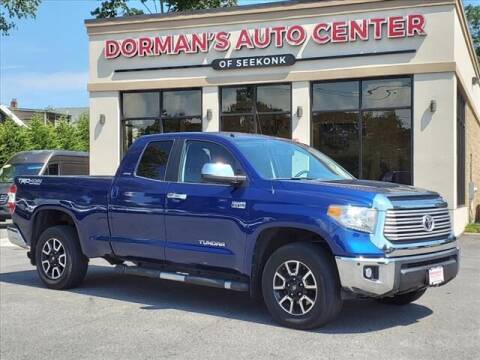 2015 Toyota Tundra for sale at DORMANS AUTO CENTER OF SEEKONK in Seekonk MA