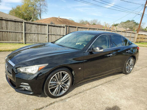 2014 Infiniti Q50 for sale at MOTORSPORTS IMPORTS in Houston TX