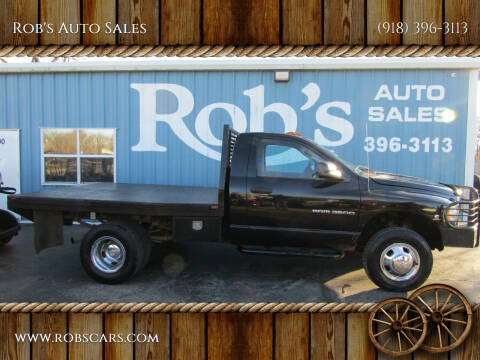 2005 Dodge Ram 3500 for sale at Rob's Auto Sales - Robs Auto Sales in Skiatook OK