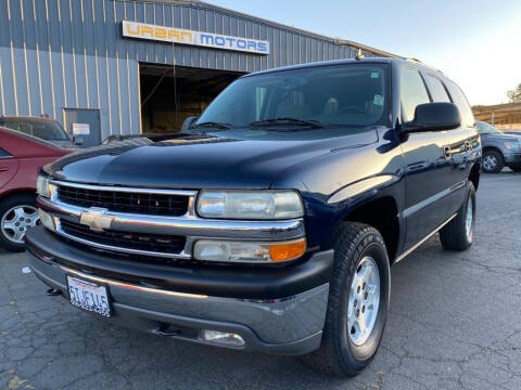 2006 Chevrolet Tahoe for sale at Urban Motors in Sacramento CA