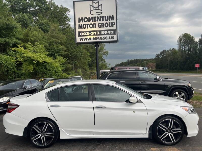 2016 Honda Accord for sale at Momentum Motor Group in Lancaster SC