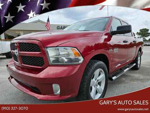 2013 RAM 1500 for sale at Gary's Auto Sales in Sneads Ferry NC