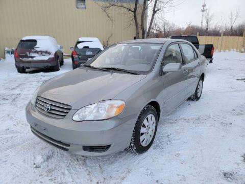 2003 Toyota Corolla for sale at Fleet Automotive LLC in Maplewood MN