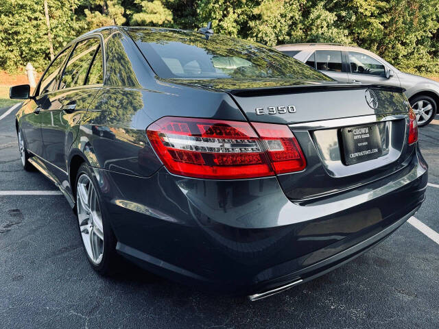 2013 Mercedes-Benz E-Class for sale at Crown Auto Sales in Marietta, GA