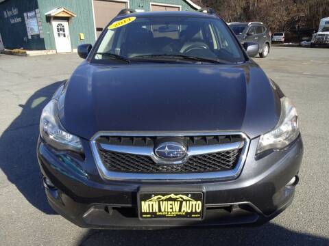 2014 Subaru XV Crosstrek for sale at MOUNTAIN VIEW AUTO in Lyndonville VT