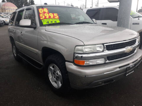 2004 Chevrolet Tahoe for sale at Low Auto Sales in Sedro Woolley WA