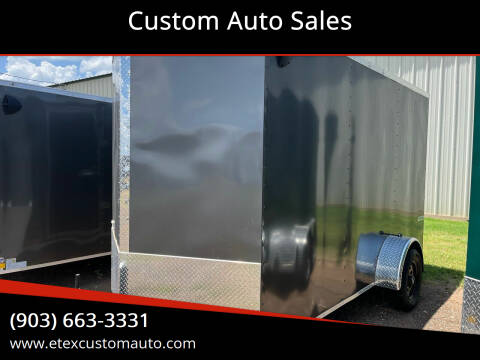 2024 Continental Cargo 6x12 Enclosed Trailer for sale at Custom Auto Sales - TRAILERS in Longview TX