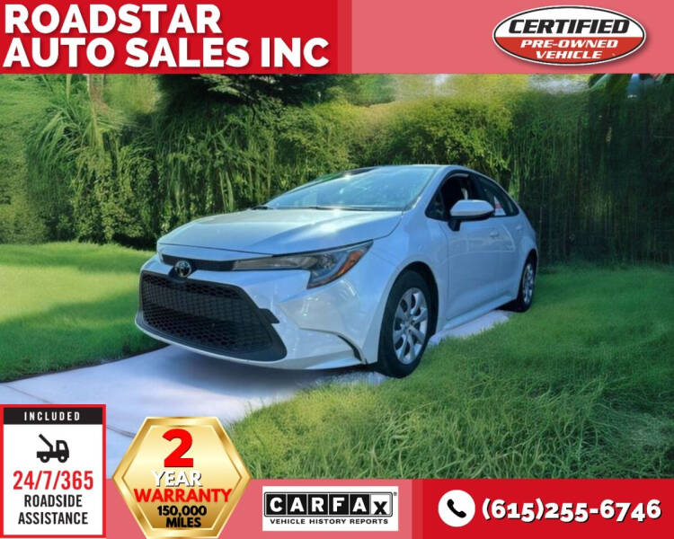 2022 Toyota Corolla for sale at Roadstar Auto Sales Inc in Nashville TN