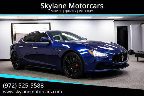 2014 Maserati Ghibli for sale at Skylane Motorcars in Carrollton TX