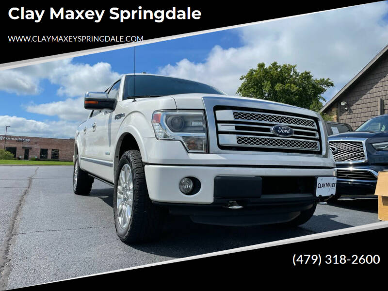 2013 Ford F-150 for sale at Clay Maxey Springdale in Springdale AR