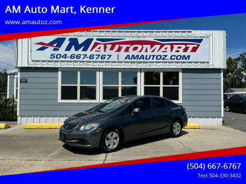 2013 Honda Civic for sale at AM Auto Mart, Kenner in Kenner LA