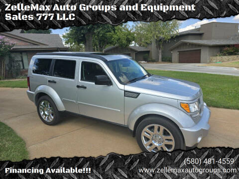 2011 Dodge Nitro for sale at ZelleMax Auto Groups and Equipment Sales 777 LLC in Altus OK