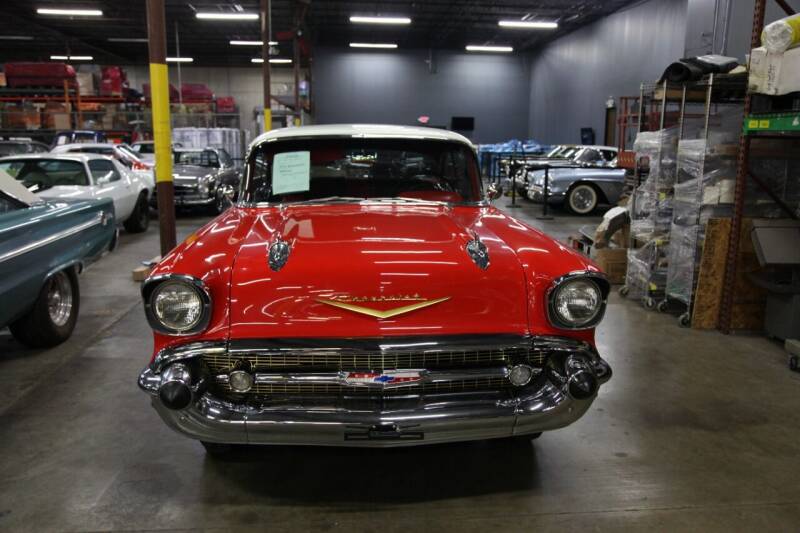 1957 Chevrolet Bel Air for sale at COLLECTOR MOTORS in Houston TX