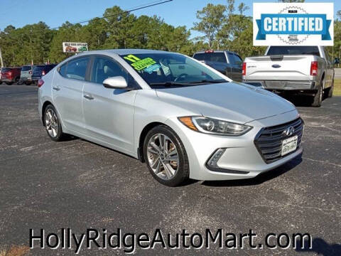 2017 Hyundai Elantra for sale at Holly Ridge Auto Mart in Holly Ridge NC