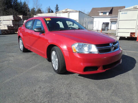 2012 Dodge Avenger for sale at Flamingo Motors in Kenmore WA