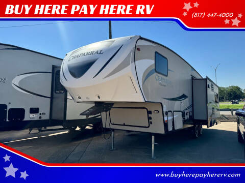 2017 Coachmen RV Chaparral 31RLS for sale at BUY HERE PAY HERE RV in Burleson TX