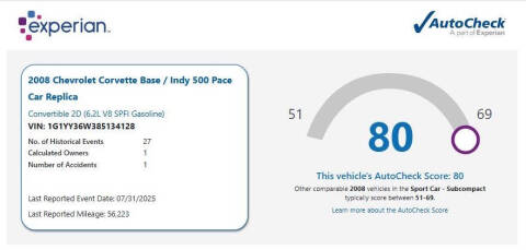 2008 Chevrolet Corvette