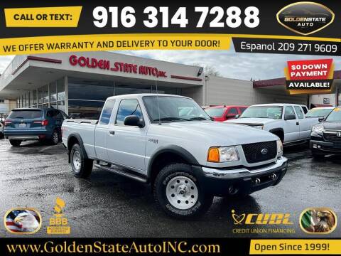 2002 Ford Ranger for sale at Golden State Auto Inc. in Rancho Cordova CA