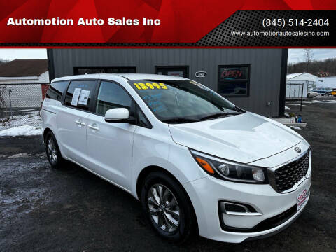 2019 Kia Sedona for sale at Automotion Auto Sales Inc in Kingston NY