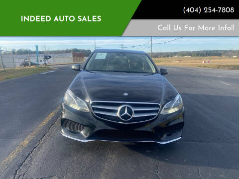 2016 Mercedes-Benz E-Class for sale at Indeed Auto Sales in Lawrenceville GA