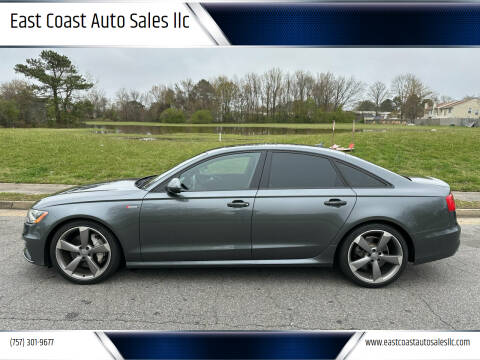 2014 Audi A6 for sale at East Coast Auto Sales llc in Virginia Beach VA