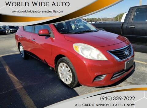 2013 Nissan Versa for sale at World Wide Auto in Fayetteville NC