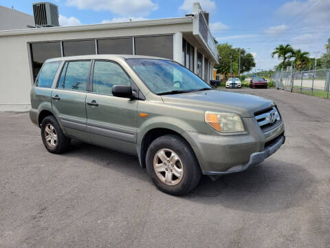 2007 Honda Pilot for sale at DELRAY AUTO MALL in Delray Beach FL