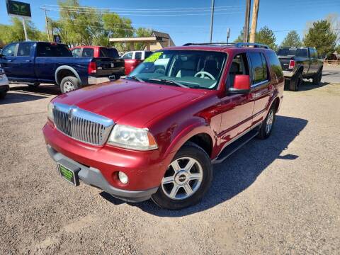 2005 Lincoln Aviator for sale at Canyon View Auto Sales in Cedar City UT