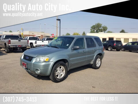 2006 Ford Escape for sale at Quality Auto City Inc. in Laramie WY