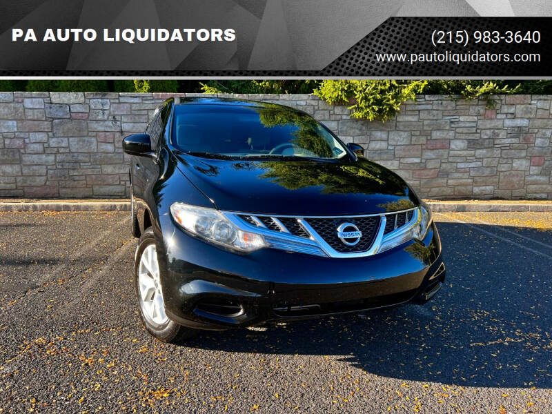 2011 Nissan Murano for sale at PA AUTO LIQUIDATORS in Huntingdon Valley PA