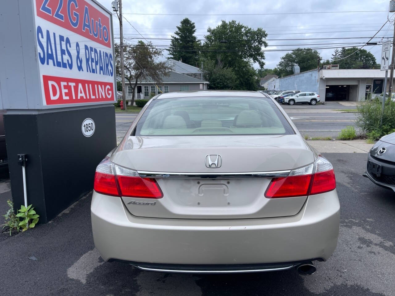 2013 Honda Accord for sale at 22 G Auto Sales in Schenectady, NY