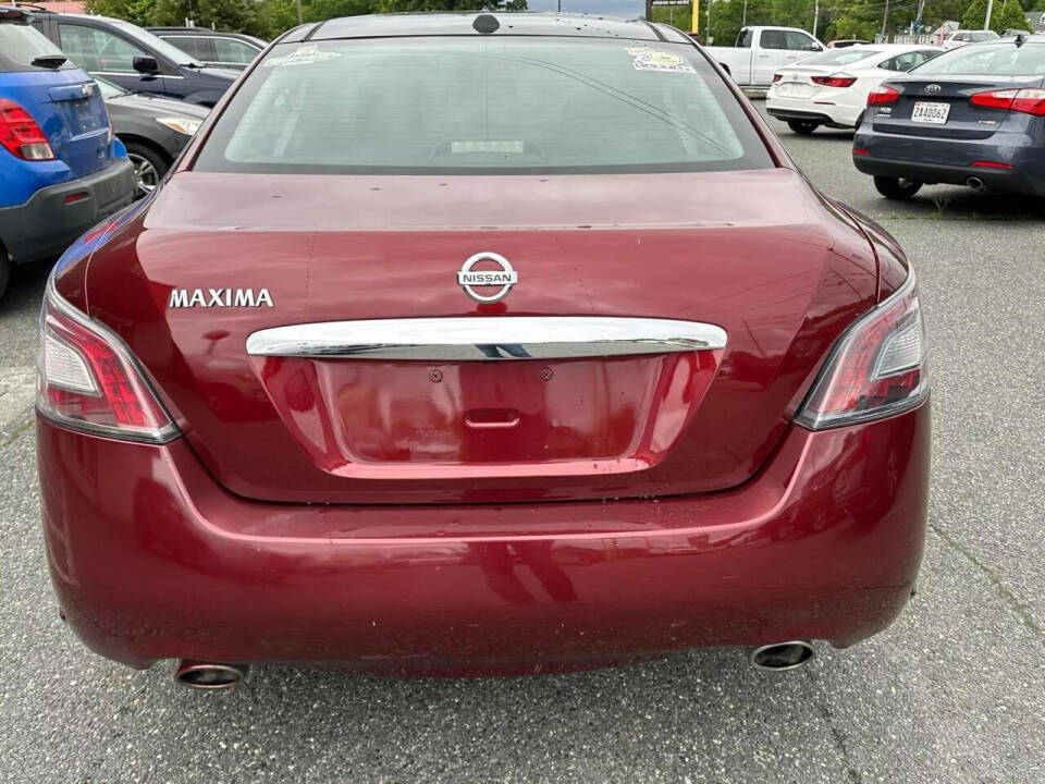 2012 Nissan Maxima for sale at MD MOTORCARS in Aberdeen, MD