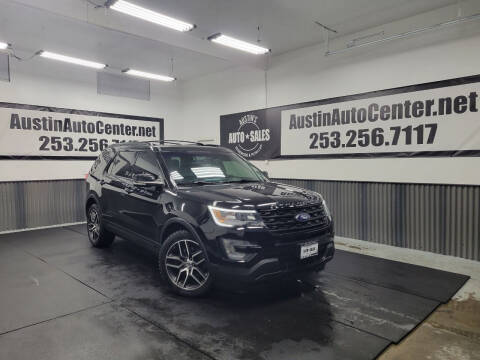 2016 Ford Explorer for sale at Austin's Auto Sales in Edgewood WA