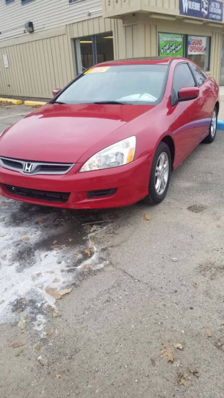 2007 Honda Accord for sale at WOLVERINE AUTO LIQUIDATORS L.L.C. in Ypsilanti MI