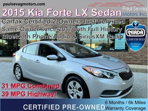 2015 Kia Forte for sale at Paul Sevag Motors Inc in West Chester PA