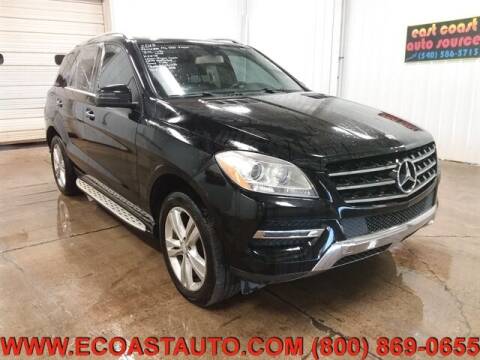 2013 Mercedes-Benz M-Class for sale at East Coast Auto Source Inc. in Bedford VA
