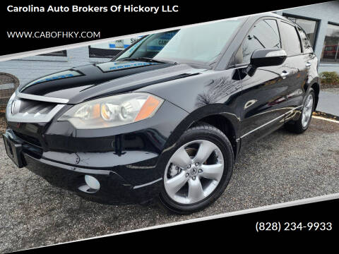 2007 Acura RDX for sale at Carolina Auto Brokers of Hickory LLC in Newton NC