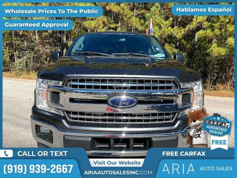 2018 Ford F-150 for sale at ARIA AUTO SALES INC in Raleigh NC
