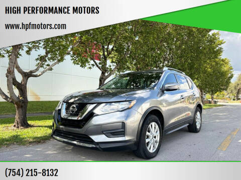 2018 Nissan Rogue for sale at HIGH PERFORMANCE MOTORS in Hollywood FL