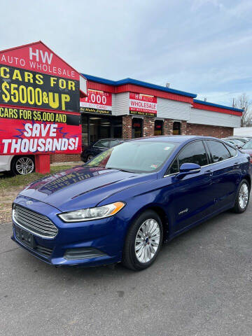 2013 Ford Fusion Hybrid for sale at HW Auto Wholesale in Norfolk VA